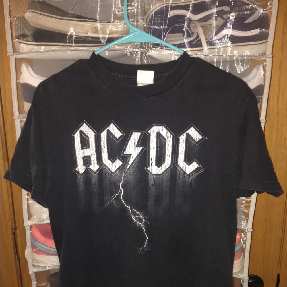 Vintage distressed ACDC Band T-shirt